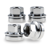 PSGSP Chrome M14x1.5 Wheel Nuts OEM Style 4pcs for '17-'23 Ford F250 F350 ,'15-'20 Transit , For Factory OEM Wheels