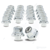 PSGSP Prime Sleeve Wheel Nuts M22x1.5 RH Chrome for Single/Front Aluminum Wheel-Hub Piloted-Bolt Hole: 26mm Pack of 20